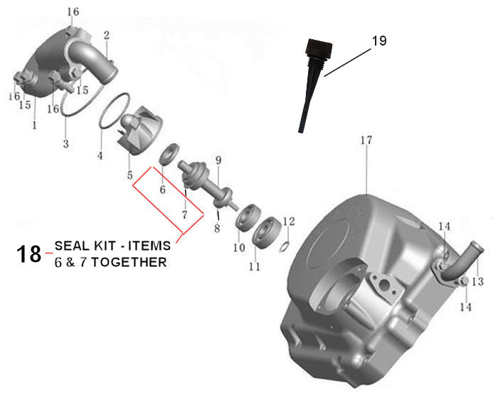 WATER PUMP - MK2