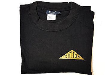 COTTON - RIDING SHIRT (BLACK/GOLD)