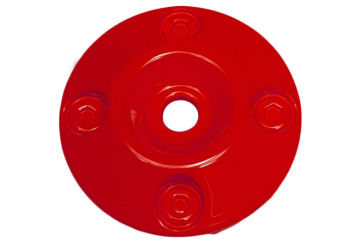 ISABA LEFT TOP SHOCK COVER - RED
