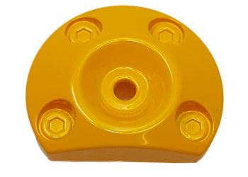ISABA RIGHT TOP SHOCK COVER - YELLOW