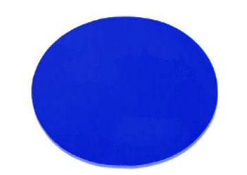 STICK ON BACKGROUND - OVAL - BLUE