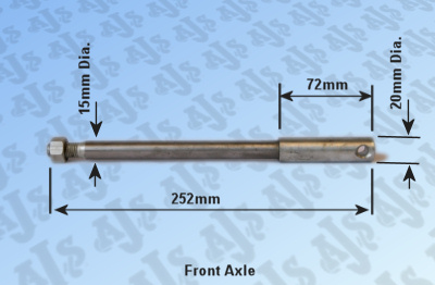 Front Wheel Spindle