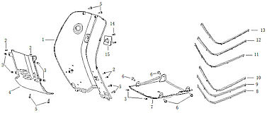 Leg Shields & Inner Front Fender