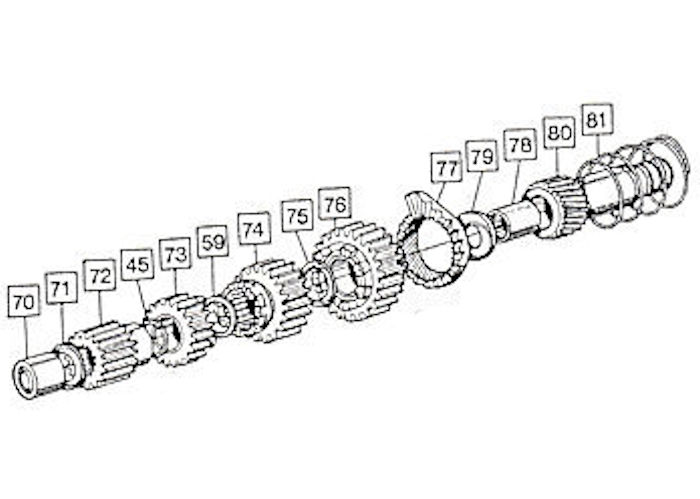 LAYSHAFT + GEARS