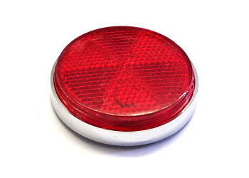 60mm REAR REFLECTOR, ROUND (STICK ON )