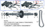 ROCKERS & CAMSHAFT SUPPORTS