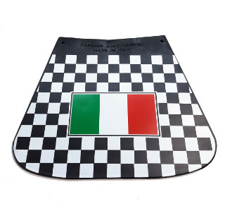 SCOOTER MUDFLAP ITALIAN FLAG